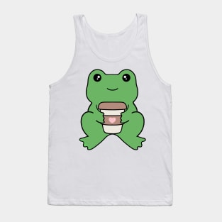 Frog Coffee Tank Top